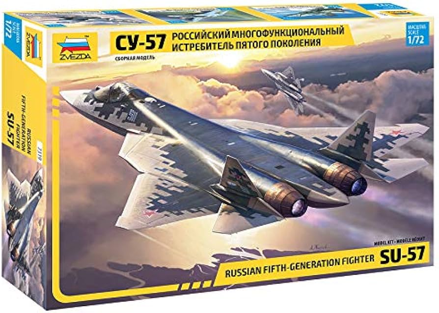 Amazon | ZVEZDA 7319 - ロシア第5世代戦闘機 SU-57 - プラモデル