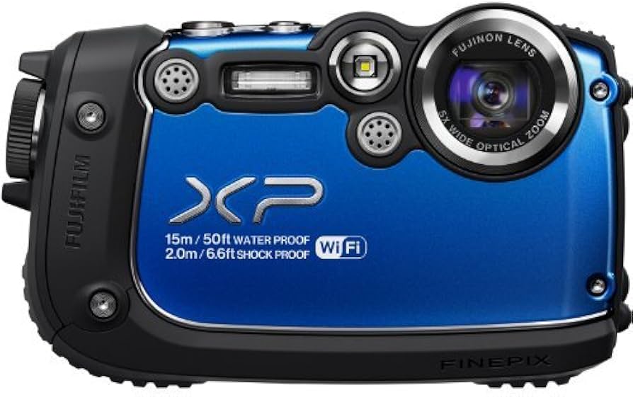 Amazon.com : Fujifilm FinePix XP200 Blue 16MP Waterproof Digital