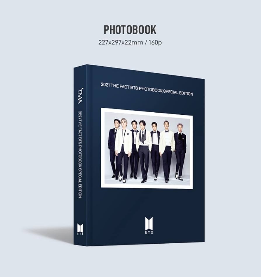 Amazon.com: ibighit 2021 The Fact BTS Photobook Special Edition +