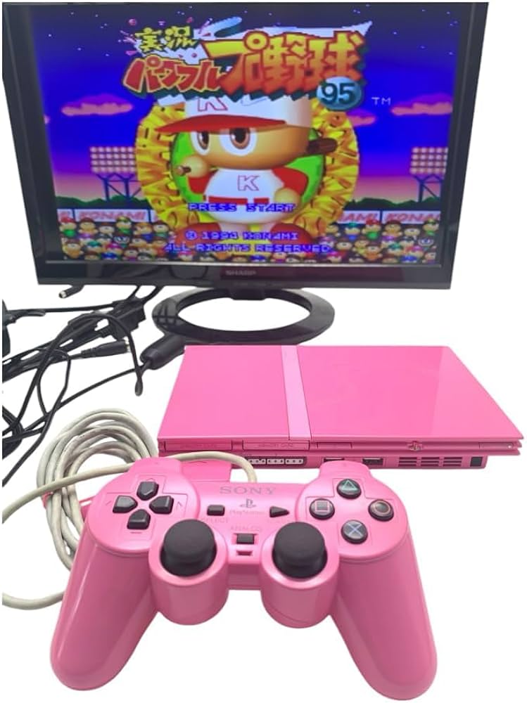 Amazon | PlayStation 2 ピンク (SCPH-77000PK) 【メーカー生産終了