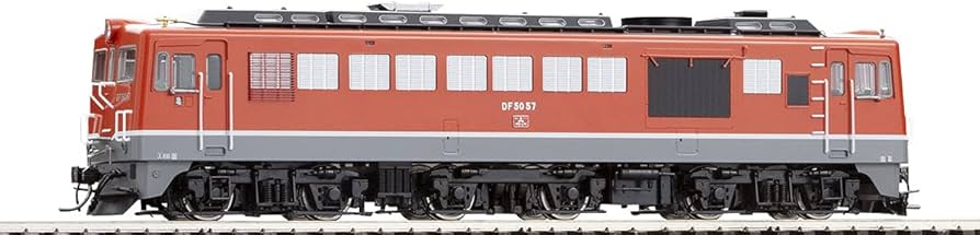 Amazon | TOMIX HOゲージ 国鉄 DF50形ディーゼル機関車 後期型 朱色 HO