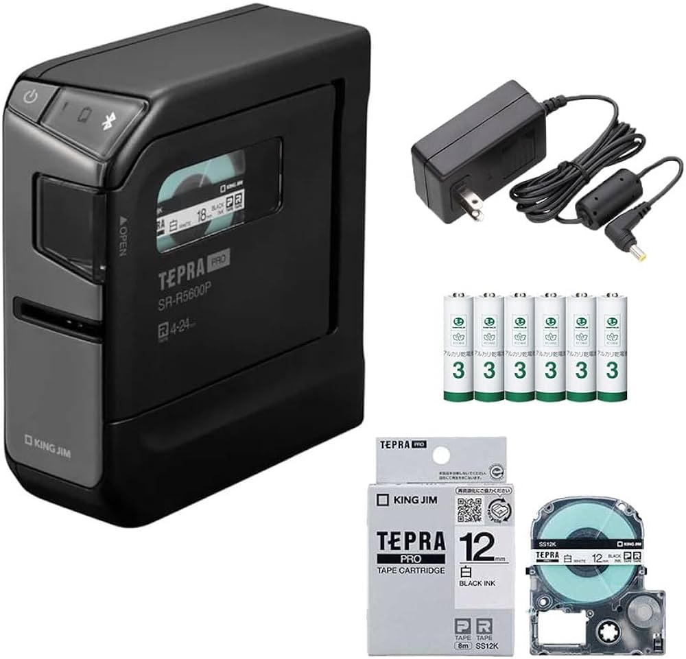 Amazon.co.jp: 【セット】ラベルライター 「テプラ」PRO SR-R5600P