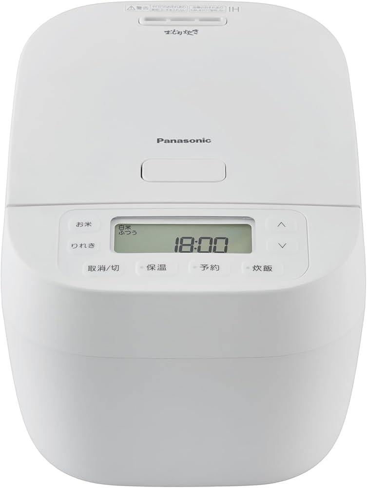 Amazon | パナソニック 炊飯器 5.5合 おどり炊き 大火力包み加熱