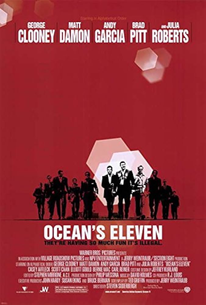 Amazon.co.jp: 【大判】映画ポスター 海外版 オーシャンズ11 (68.5 cm