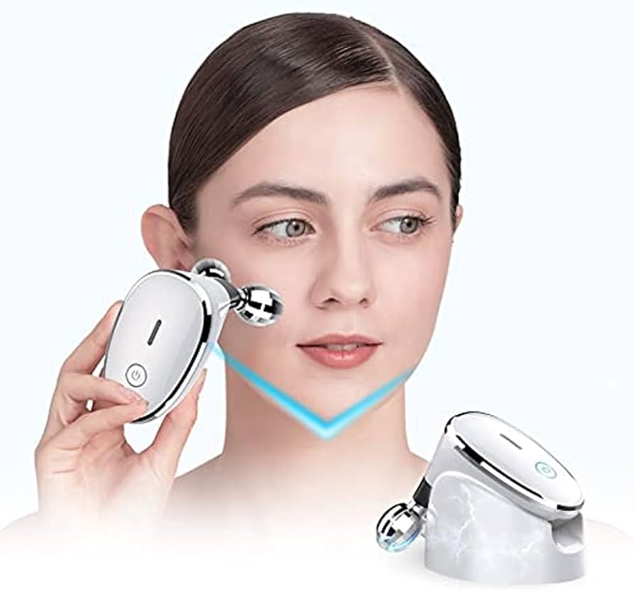 ちんがら】Vロール美顔器 EMS美顔ローラー ちんがら】Vロール美顔