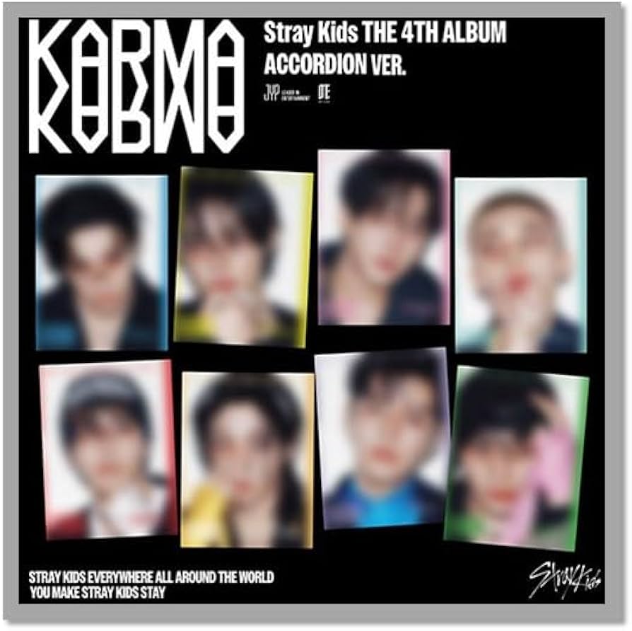 Amazon.com: STRAYKIDS KARMA [ACCORDION Verr.] 4th Full Album (HAN