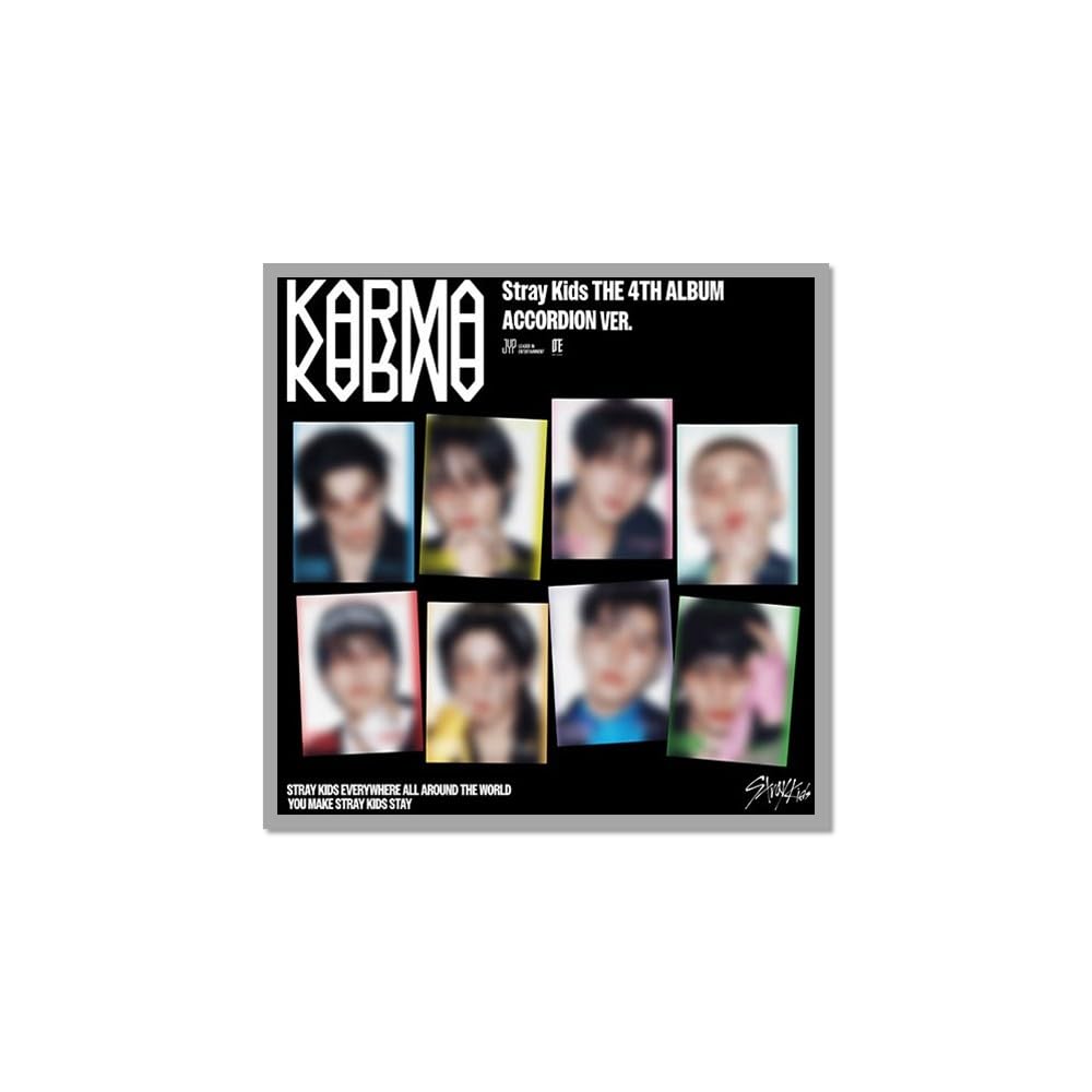 Amazon.com: Stray Kids KARMA [ACCORDION 8 Ver Set] 4th Full Album