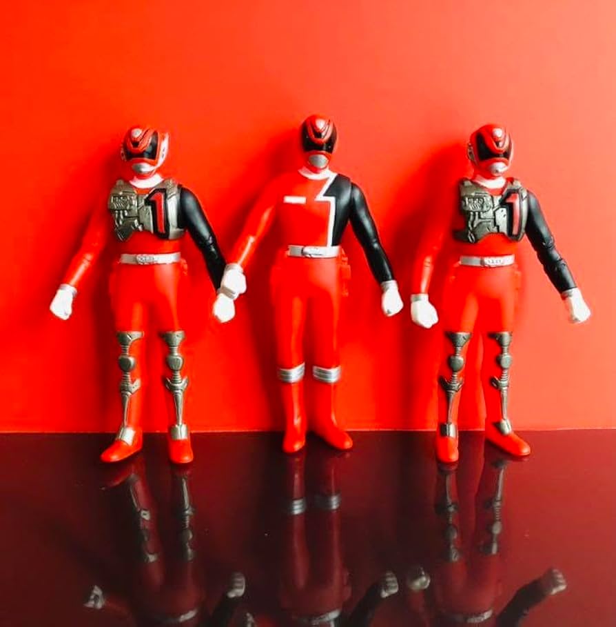 Amazon.co.jp: 特捜戦隊デカレンジャー ソフビ 15体 : おもちゃ