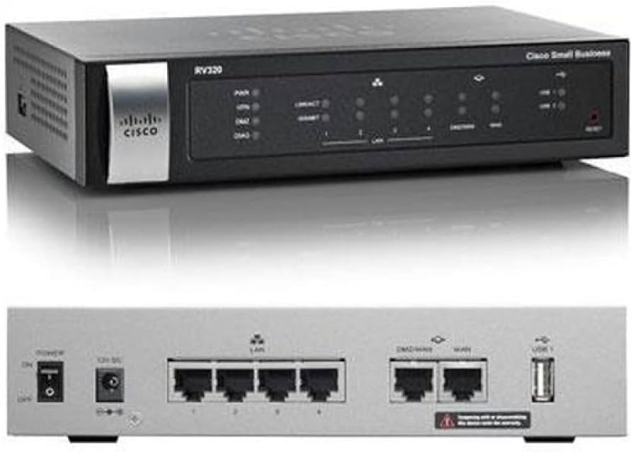 Amazon.com: CISCO DESIGNED Rv320 Dual Wan VPN Router - 6 Ports