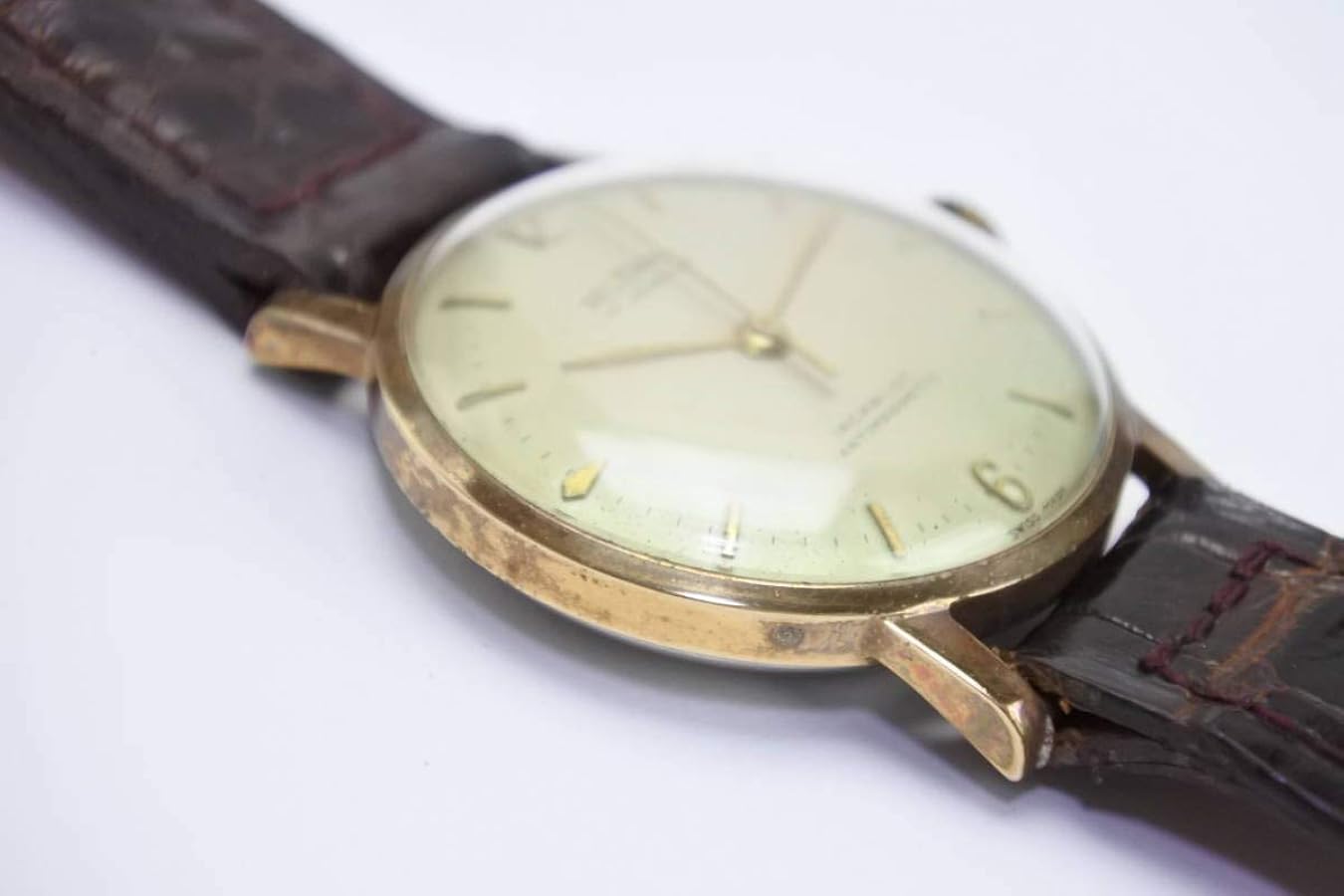 Amazon | アンティーク 50年代頃 スイス製DELBANA 手巻紳士腕時計 保管