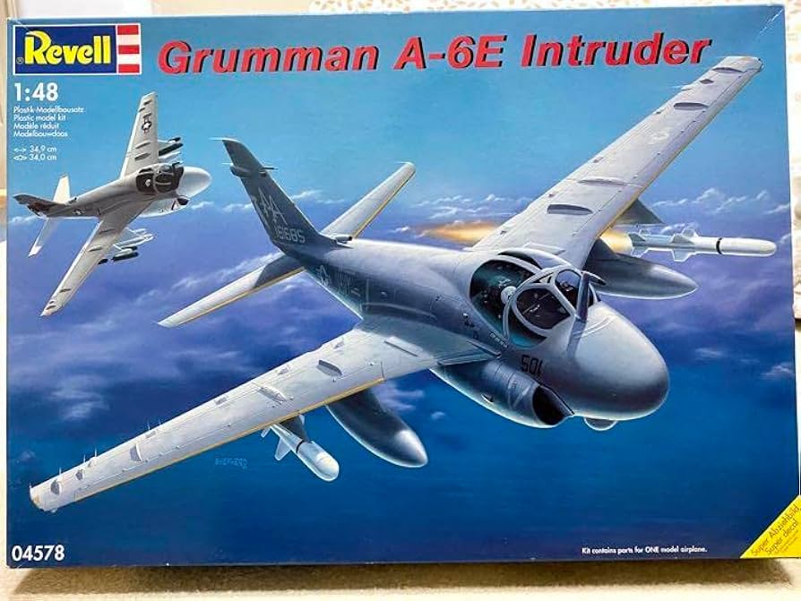 Amazon.co.jp: レベル 1/48 A-6E イントルーダー 模型 プラモデル