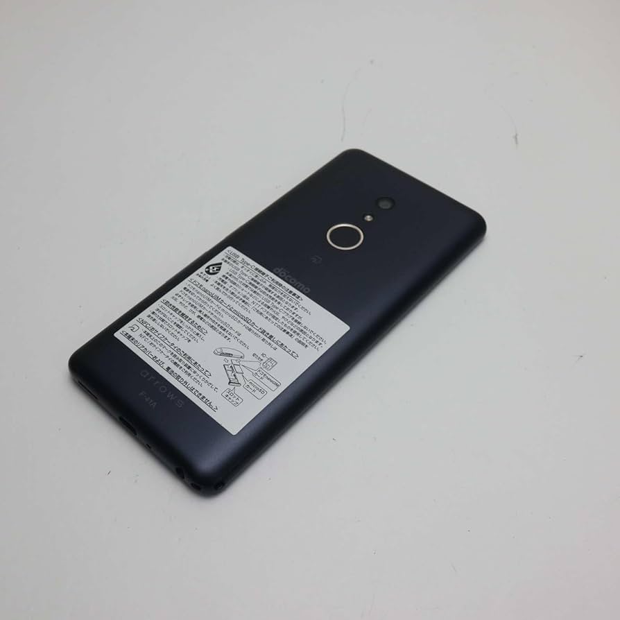 Amazon | docomoSIMロック解除済 arrows Be4 F-41A Black | 富士通