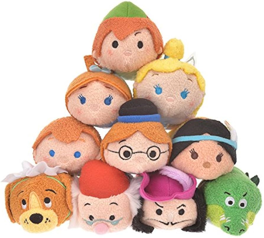 Amazon.co.jp: ツムツム ぬいぐるみ ピーター・パン セット TSUM TSUM