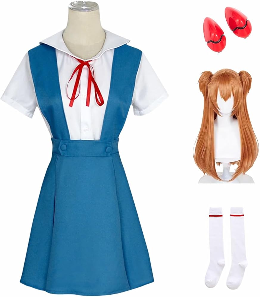 Amazon.co.jp: [ZOMOZO] 綾波レイ アスカ アニメ 制服 コスプレ衣装