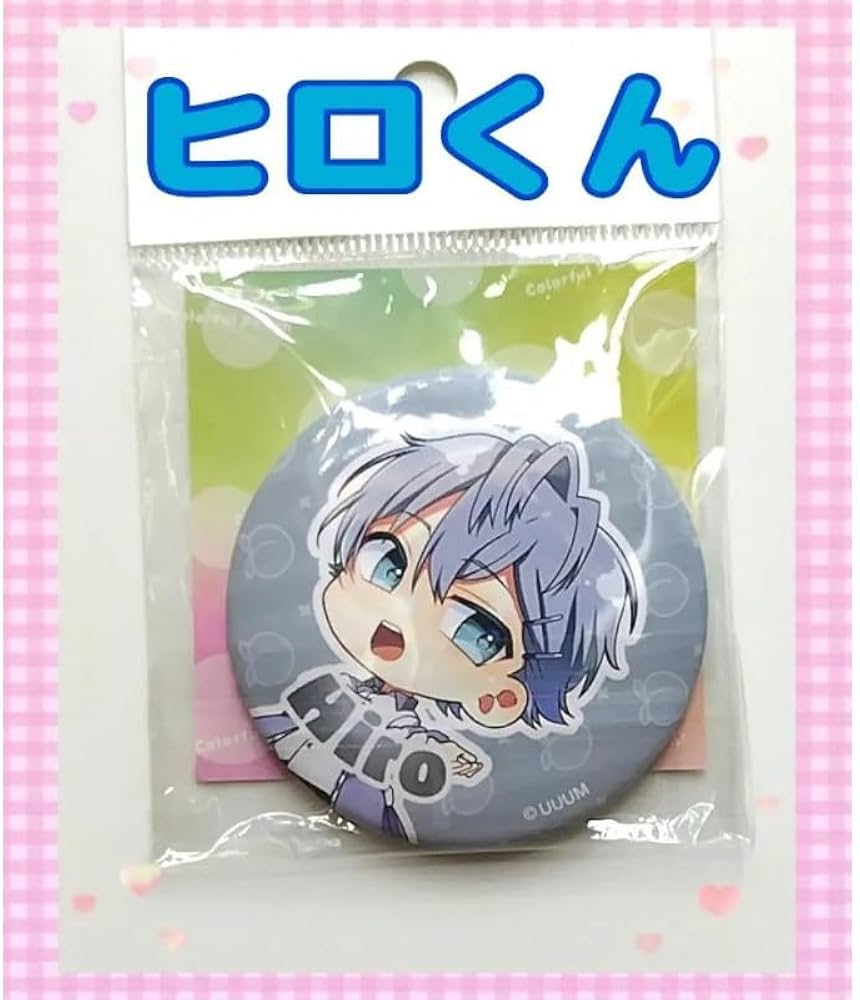 Amazon.co.jp: ヒロくん カラフルピーチ 缶バッジ 2023 からぴち