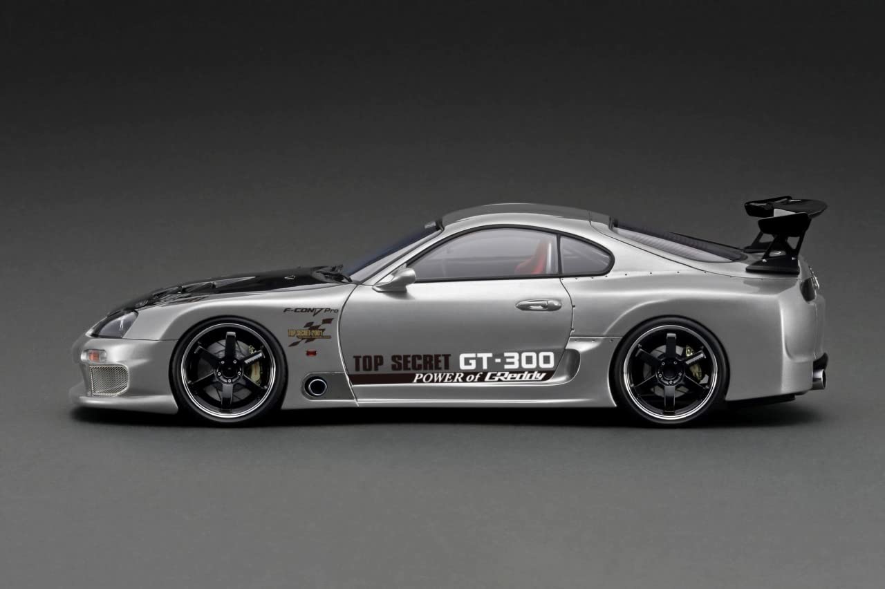 Amazon | ignition model 1/18 TOP SECRET GT300 Supra (JZA80) Silver