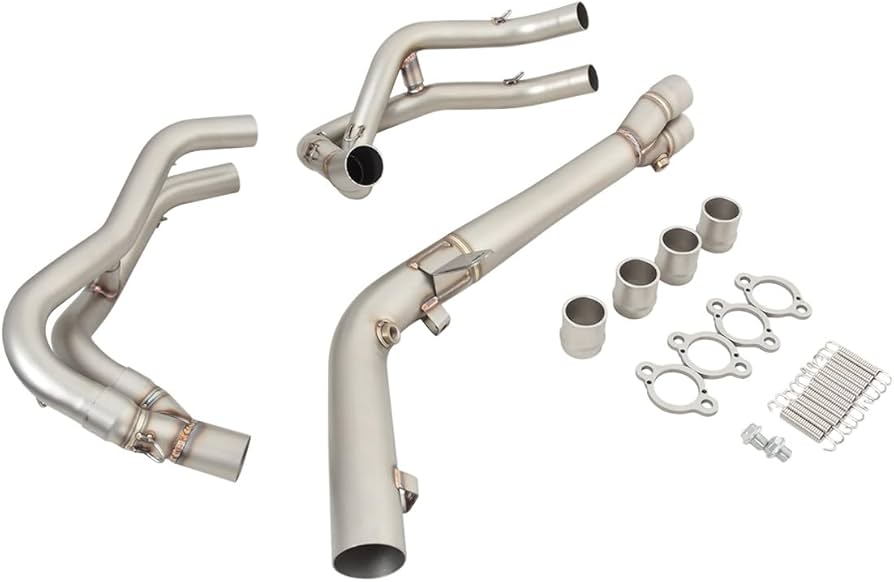 Amazon | オートバイ エキゾーストパイプ Ninja ZX4R/4RR（2023-2024