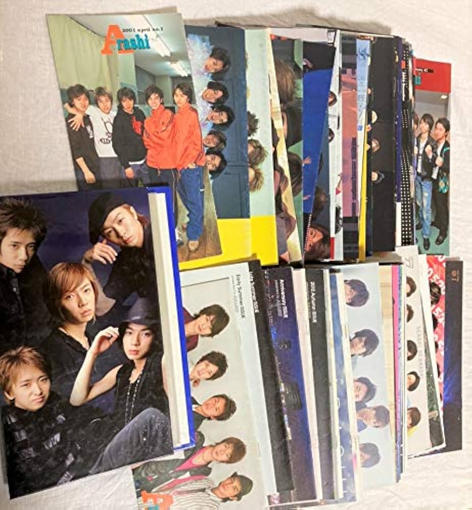 Amazon.co.jp: 嵐 ファンクラブ FC 会報 1～91 コンプセット 初代