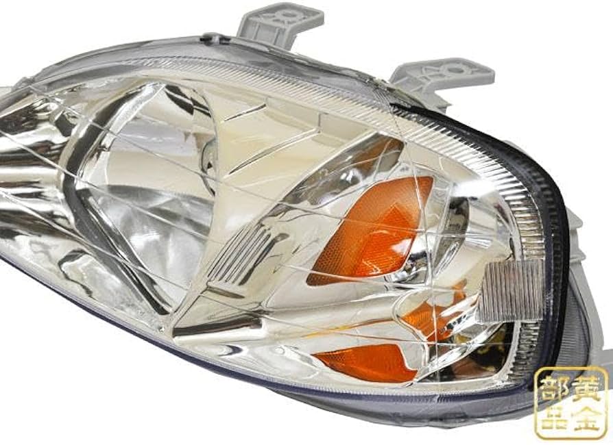 Amazon | EKシビック 後期 US純正タイプ ヘッドライト EK型 EK9/EK4