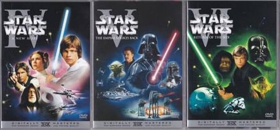 Amazon.co.jp: DVD スターウォーズ エピソード4.5.6 新たなる希望.帝国