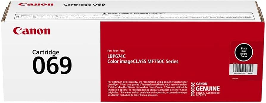 Amazon.co.jp: Canon 069 ブラックトナーカートリッジ MF753Cdw