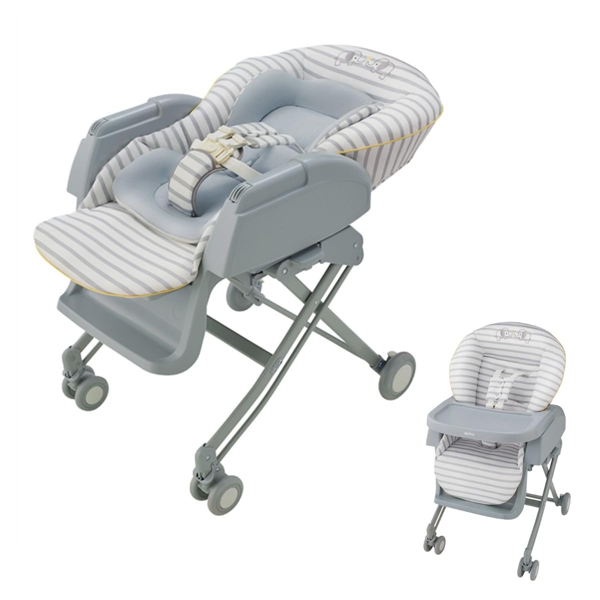 Amazon | Aprica(アップリカ) ハイローチェア ユラリズム エレファント