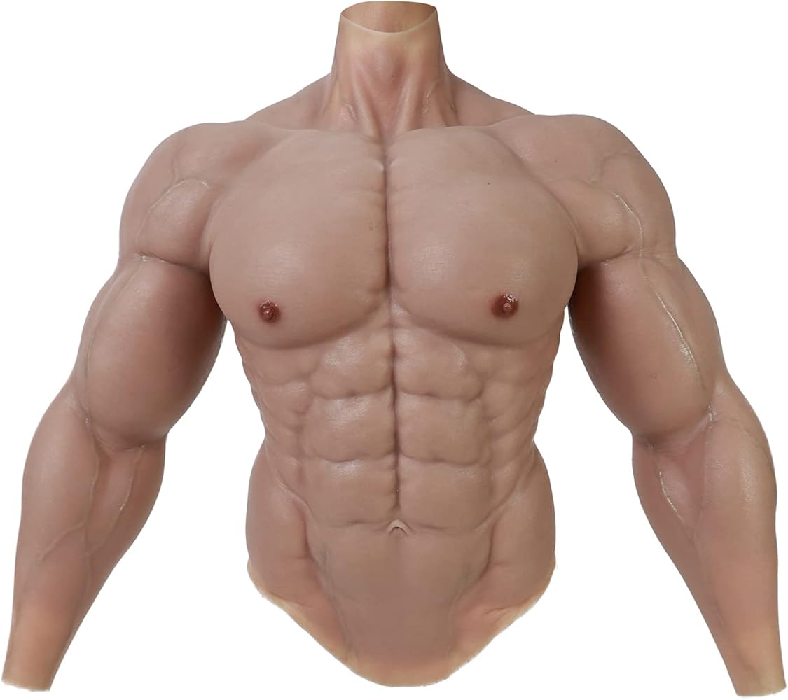 Amazon.co.jp: [SMITIZEN] シリコン アップグレード版 筋肉スーツ 偽