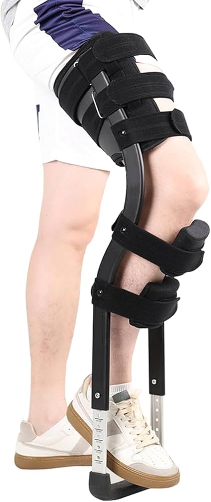 Amazon.co.jp: ハンズフリー松葉杖、痛みのない膝松葉杖、男性用