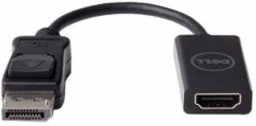 Dell Adapter - DisplayPort to HDMI 2.0 (4K) : Amazon.ca: Electronics