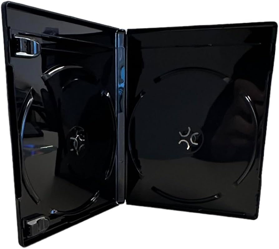 Amazon.com: MediaPack4All (NO 4K UHD Logo) Black 12.5mm Double Blu