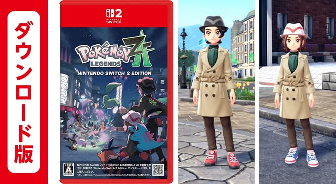 Amazon.co.jp: Pokémon LEGENDS Z-A Nintendo Switch 2 Edition