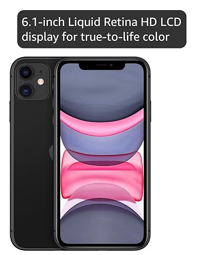 Amazon.com: Apple iPhone 11 [64GB, Black] + Carrier Subscription