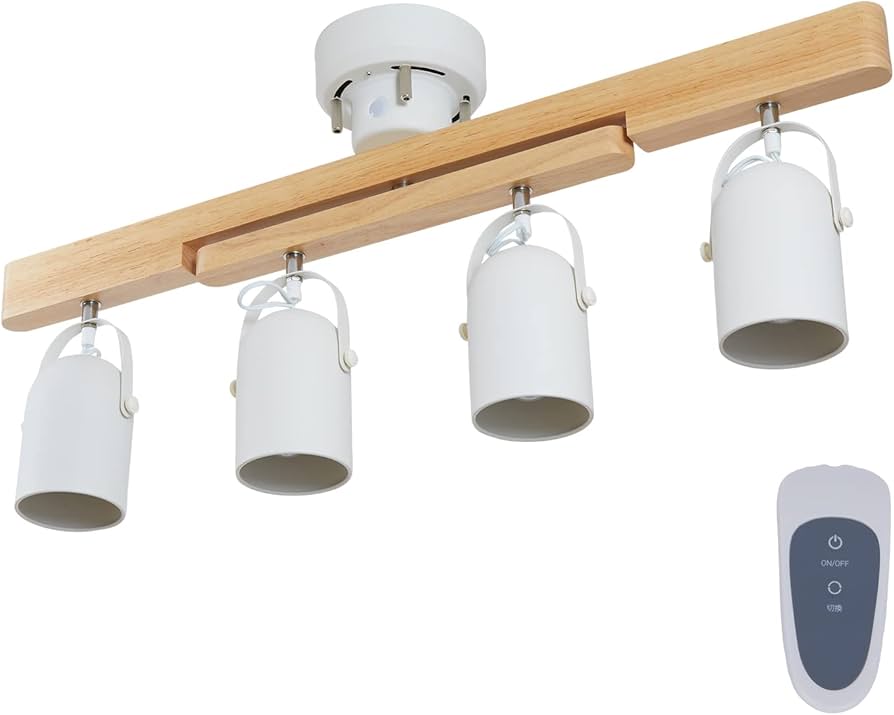 Amazon.co.jp : LOWYA ロウヤ 照明 スポットライト シーリングライト