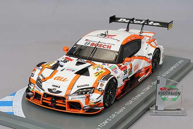 Amazon | スパーク 1/43 au TOM'S GR スープラ TGR TEAM au TOM'S 2023