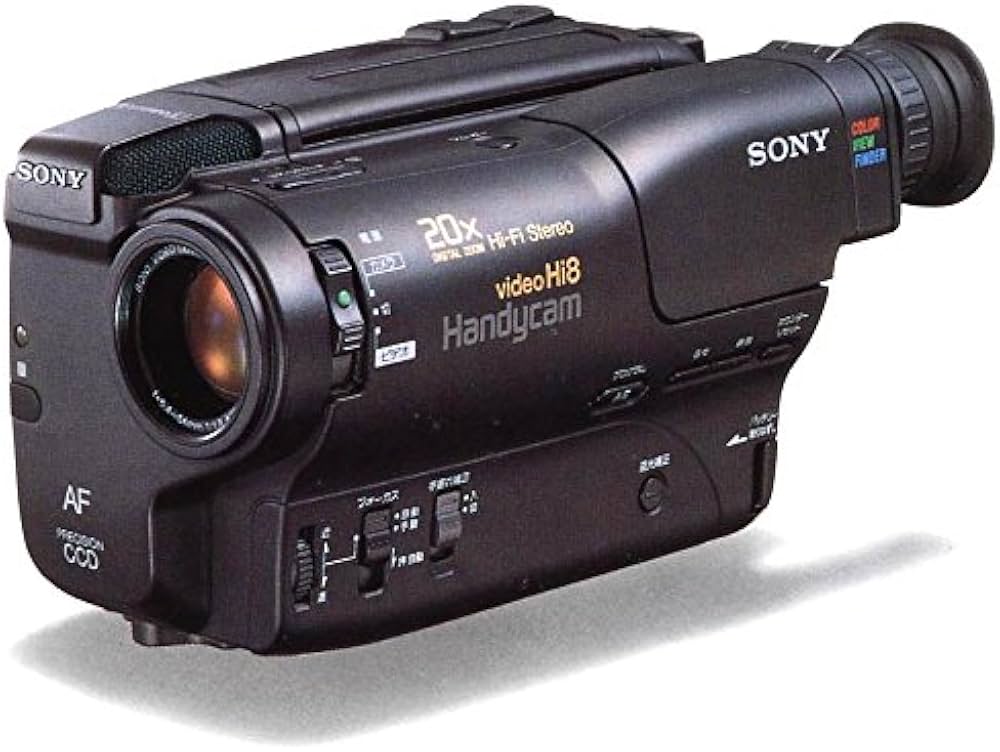 SONY Handycam video Hi8 ビデオカメラ 8倍ズーム