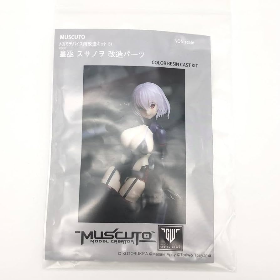 メガミデバイス 改造パーツセット005 朱羅用（弓兵） レビュー メガミ