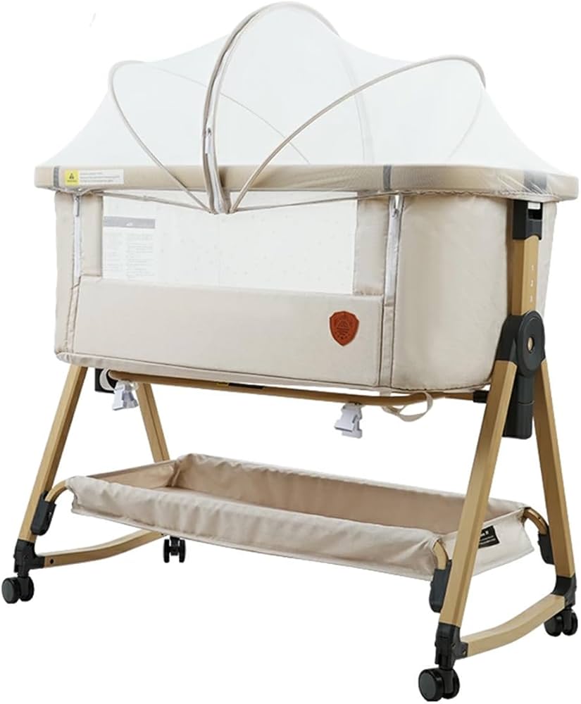 Amazon.co.jp: ZOOBLY ベビーベッド 添い寝ベッド 折りたたみ ミニ