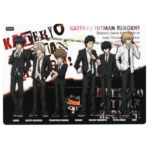 Amazon.co.jp: 家庭教師ヒットマンREBORN! 下敷きコレクション No.16