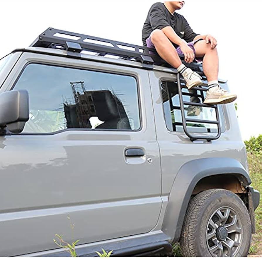 Amazon | Archaic 新型スズキジムニー サイドラダー JB64 ジムニー