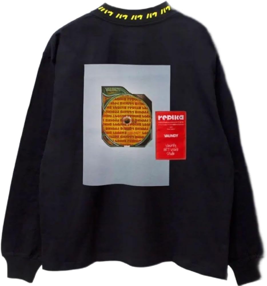 Amazon | Vaundy バウンディ replica ロンT 黒 XLサイズ | Tシャツ