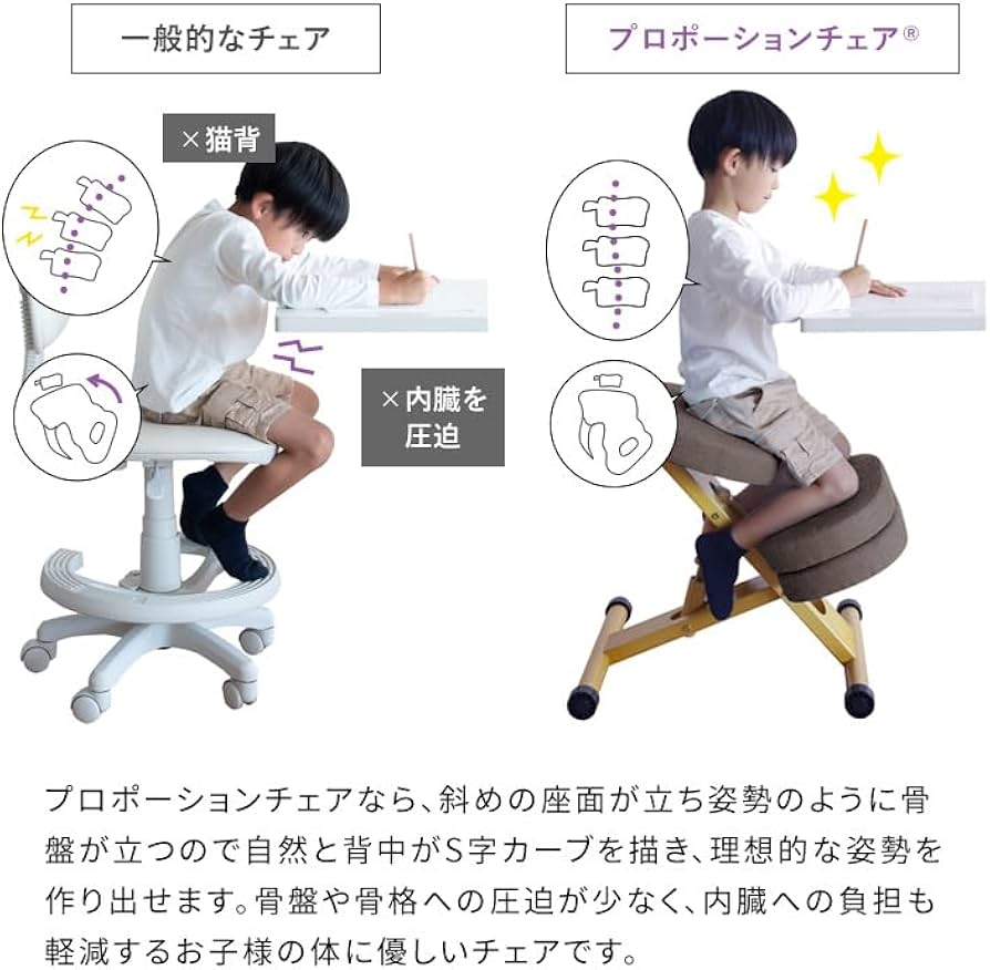 Amazon｜宮武製作所 プロポーションチェア 集中力が高まる椅子 姿勢
