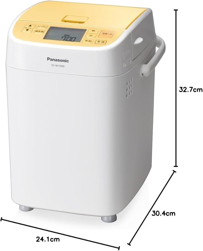 Amazon.co.jp: パナソニック ホームベーカリー 1斤タイプ イエロー SD