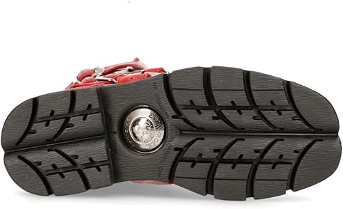 Amazon | New Rock メンズ US サイズ: 40 EU カラー: レッド | New