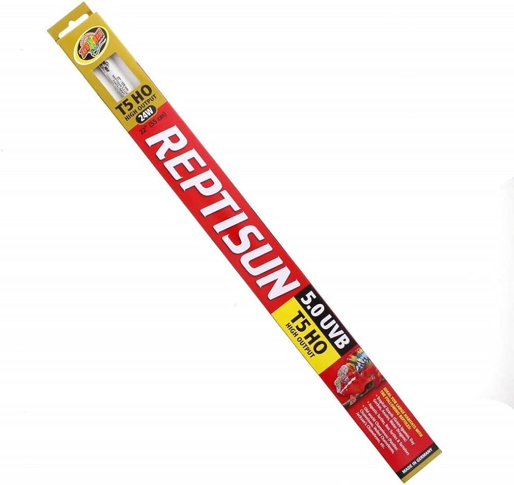 Zoo Med FS524 Reptisun 5.0 T5-Ho Uvb Fluorescent Lamp-24 W-22