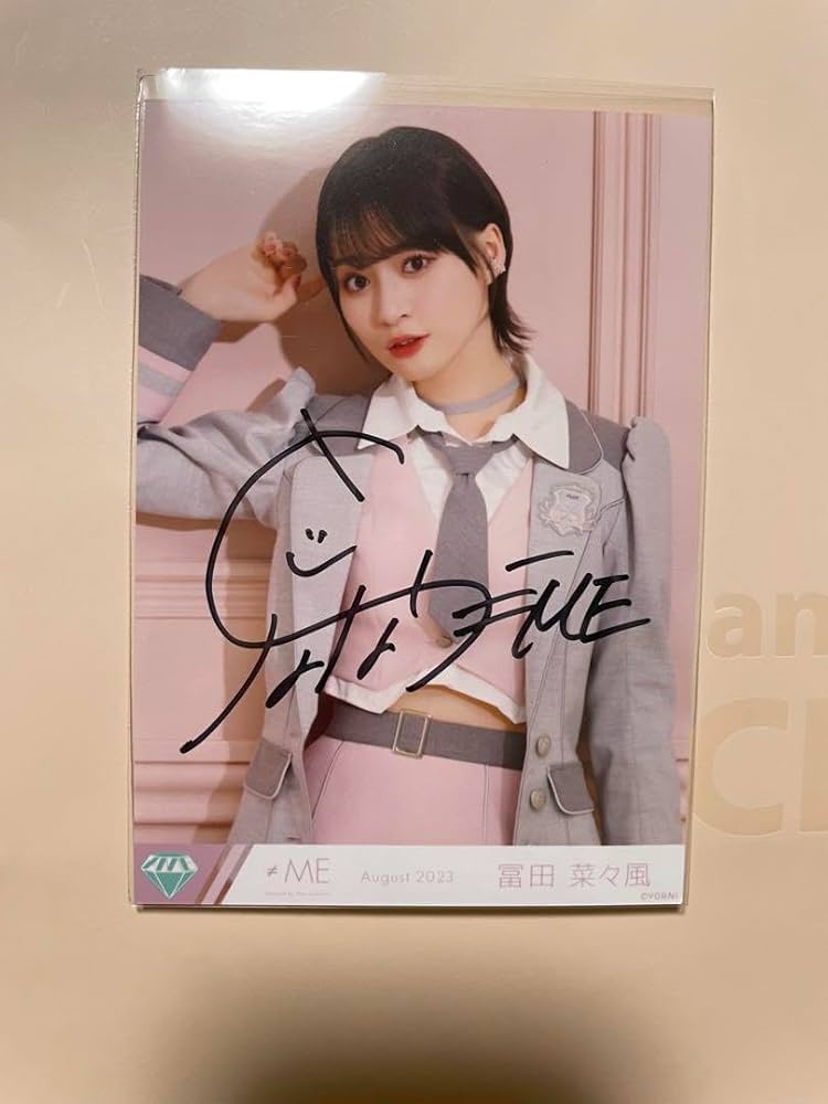 ノイミー 冨田菜々風 生写真 直筆 P.I.C PIC ノイミー 冨田菜々風 生