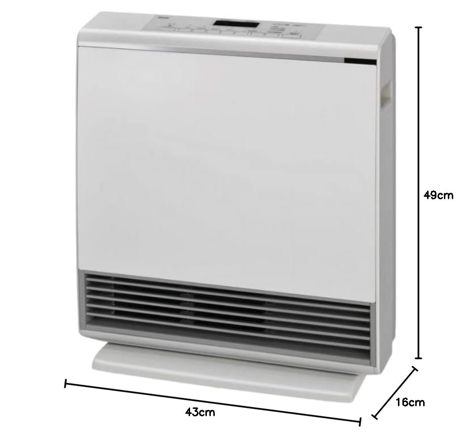Amazon | リンナイ ガスファンヒーター RC-A4401NP-MW LPガス