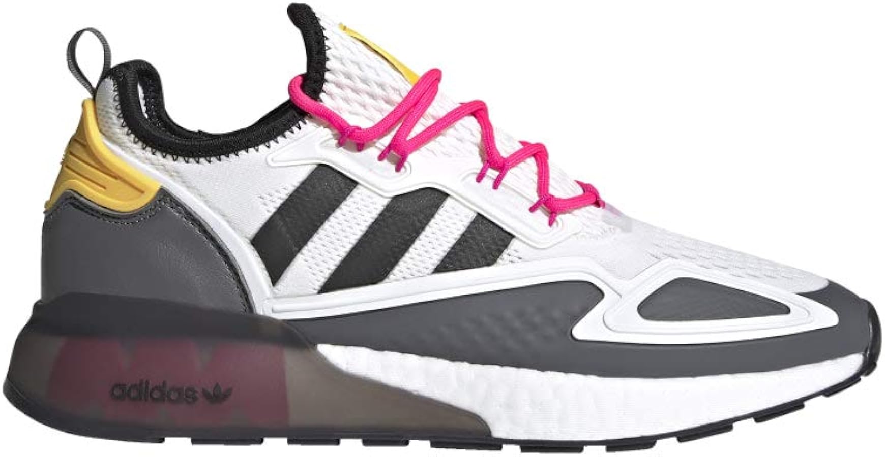 Amazon.com | adidas Ninja ZX 2K Boost Shoes Men's, White, Size 8.5