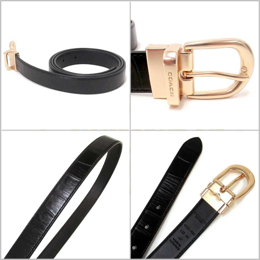 Amazon.co.jp: [コーチ] ベルト アウトレット バックル カットトゥ