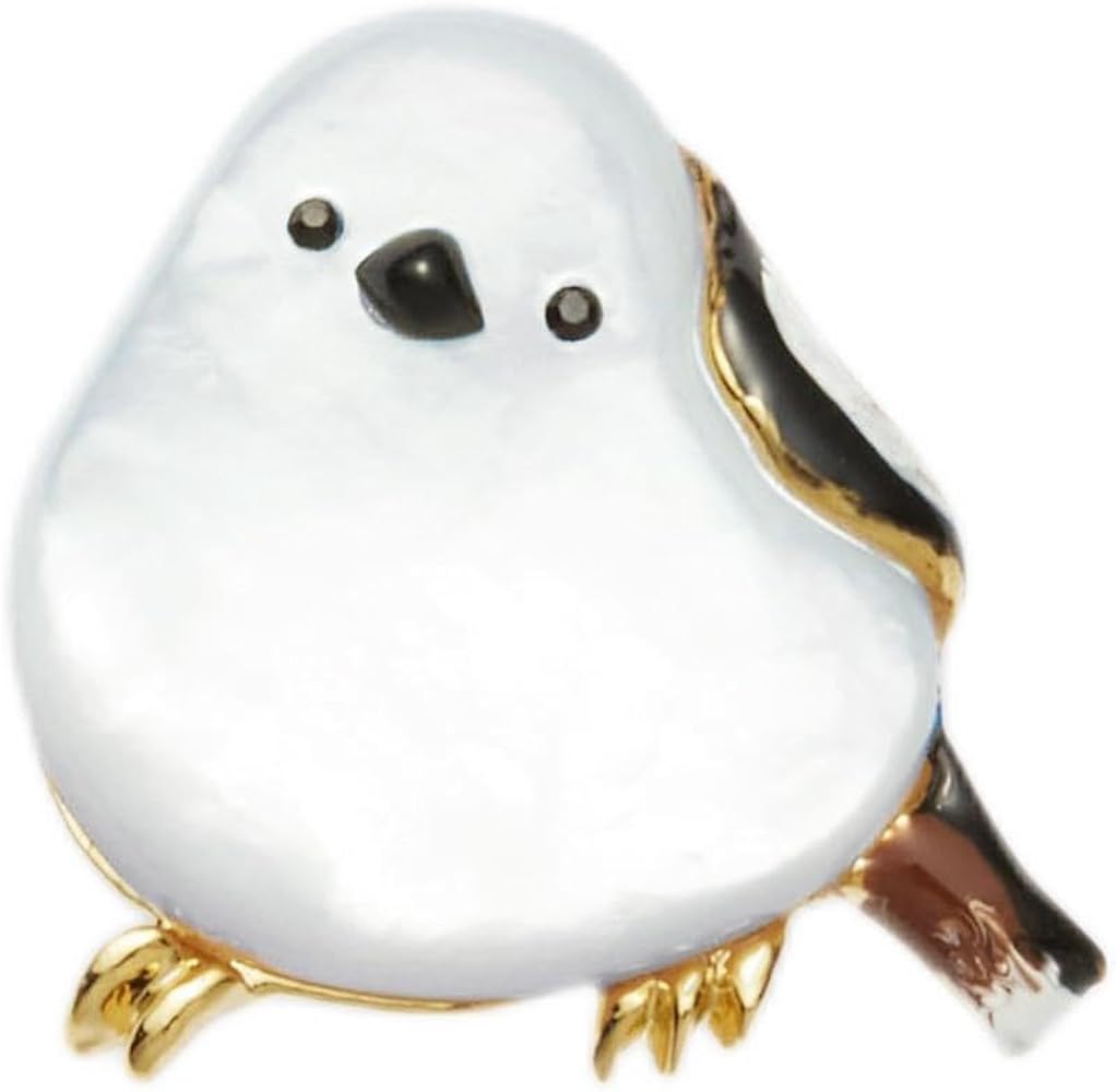 Amazon | 【公式】[ヴァンドームブティック]ブローチ 白蝶貝