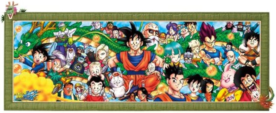 Amazon.co.jp: パズルフレーム ドラゴンボールZ専用 神龍額 (34x102cm